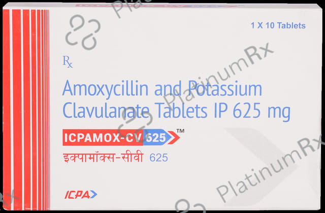 Icpamox-CV 625 Tablet