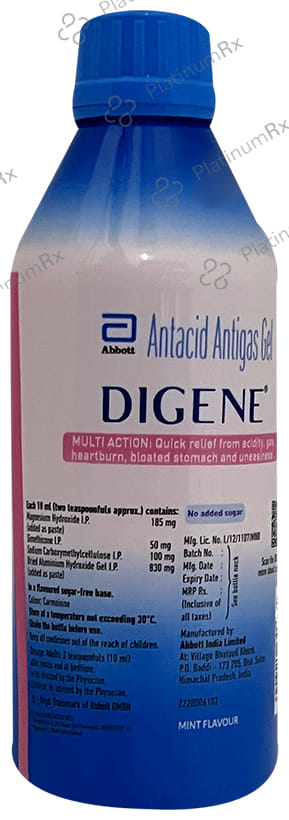 Digene Acidity & Gas Relief Oral Suspension 450ml
