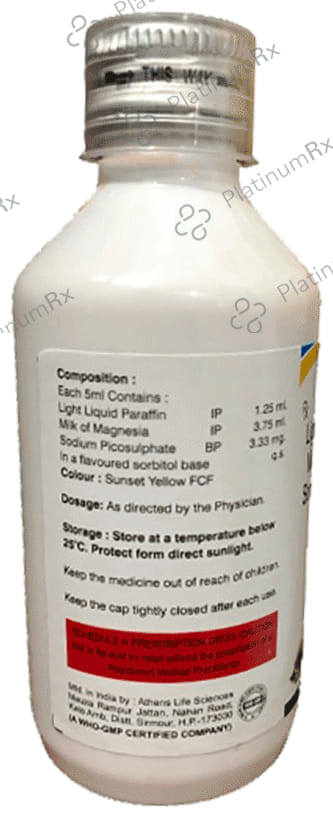 Zetalax Oral Suspension Sugar Free