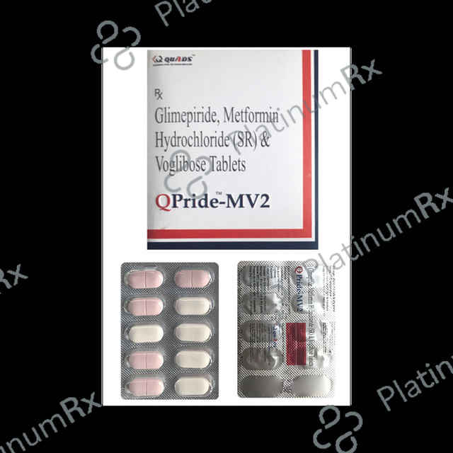 QPride MV2/500/0.2mg Tablet SR 10s