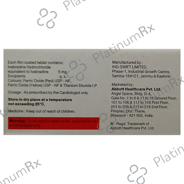 Ivabid 5mg Tablet 14s