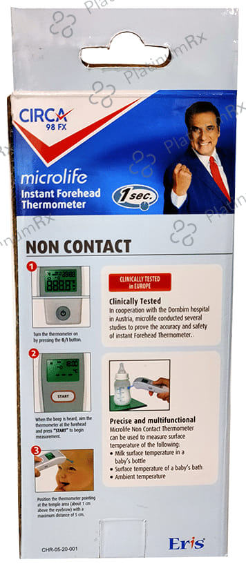 Circa 98 FX Microlife Instant Forehead Thermometer