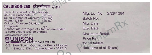 Caldison 250mg Tablet 10s