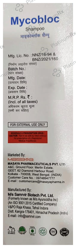Mycobloc Shampoo 100ml