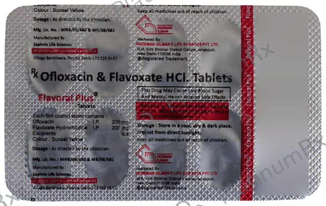 Flavoral Plus 200/200mg Tablet 10s