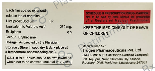 Divral XR 250mg Tablet 10s