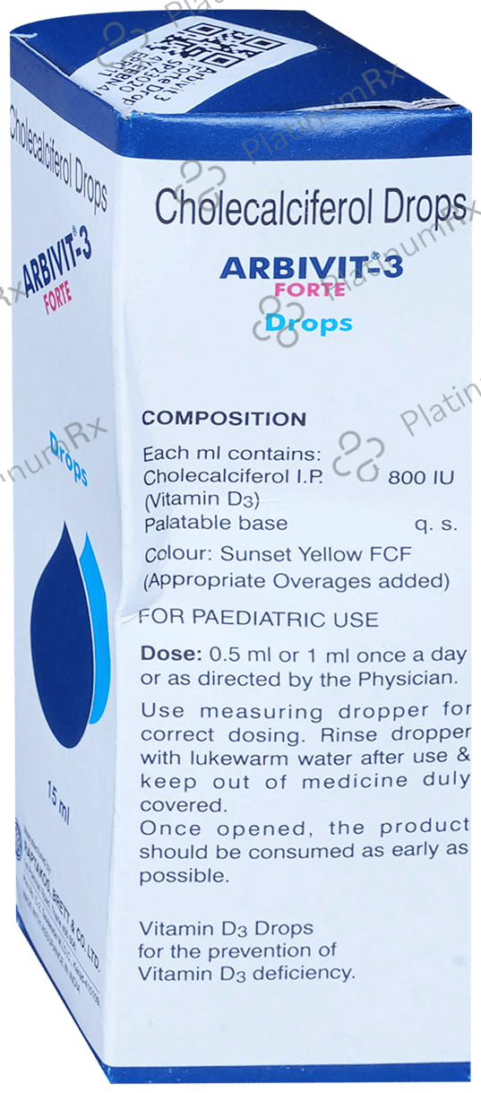 Arbivit D3 Forte 800IU Drop 15ml
