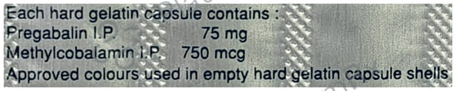 Pregalin X 75 Capsule 15 capsules