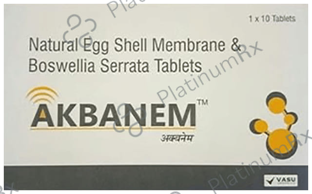 Akbanem 96/30% Tablet 10s