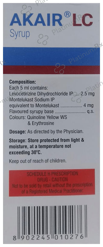 Akair LC Syrup Mixed Fruit
