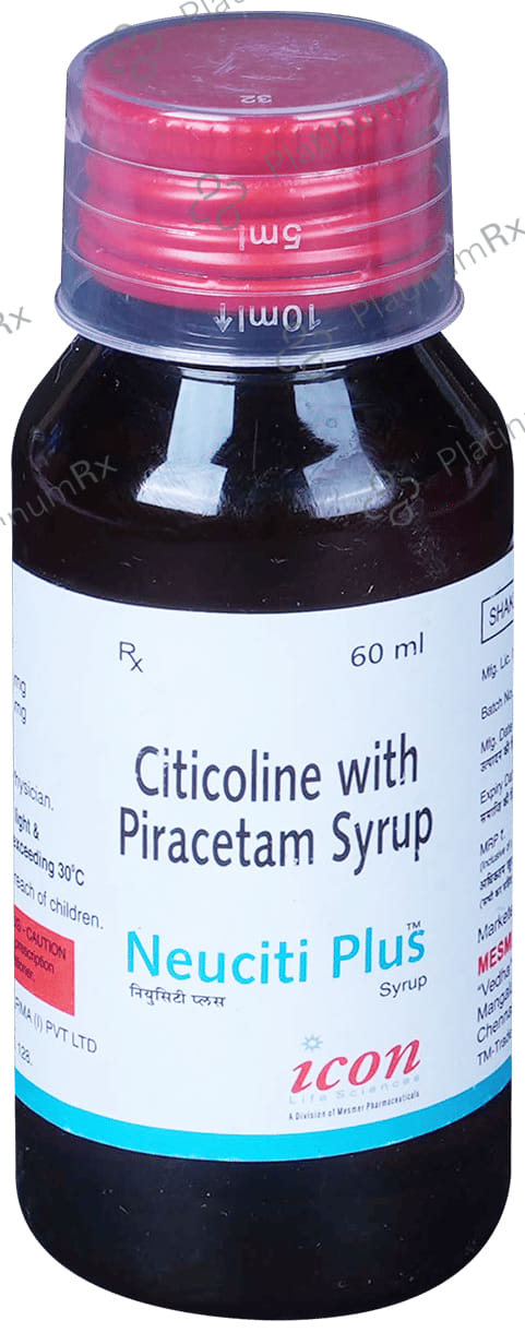 Neuciti Plus 500/400mg Syrup 60ml