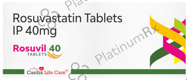 Rosuvil 40mg Tablet 10s