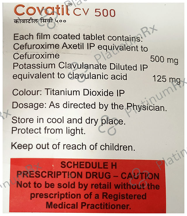 Covatil CV 500 Tablet 10 Tablet