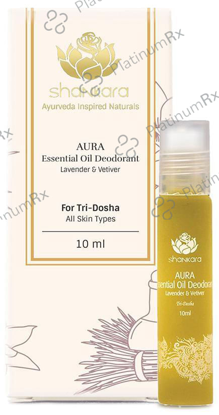 Shankara Aura Essential Oil Deodorant Lavender & Vetiver