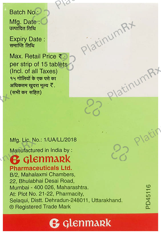 Zita Met 20/500mg Tablet 15s