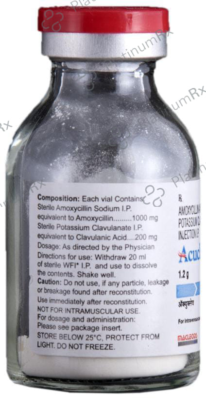 Acuclav IV 1000/200mg Injection 1s