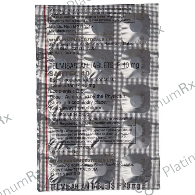 Sartel 40mg Tablet 15s