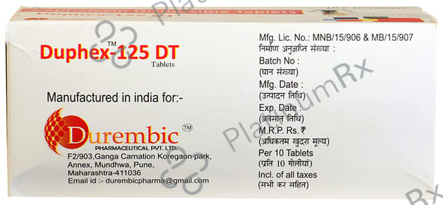 Duphex 125 DT Tablet Pineapple