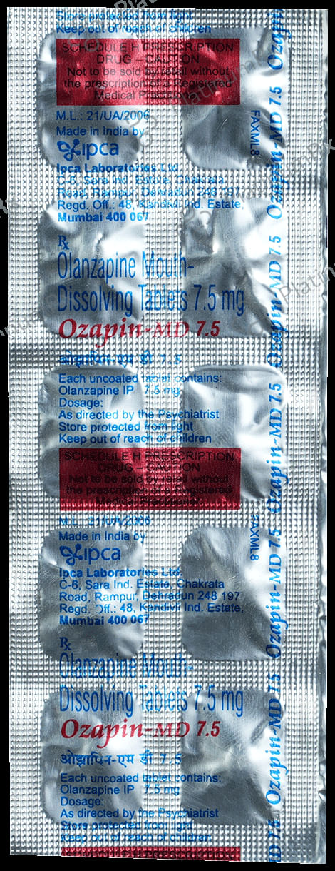 Ozapin-MD 7.5 Tablet