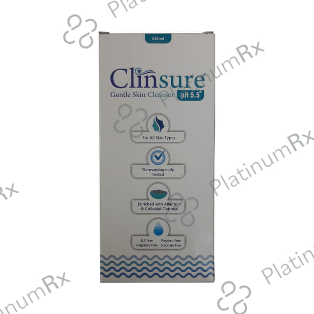Clinsure Gentle Skin Cleanser 125ml