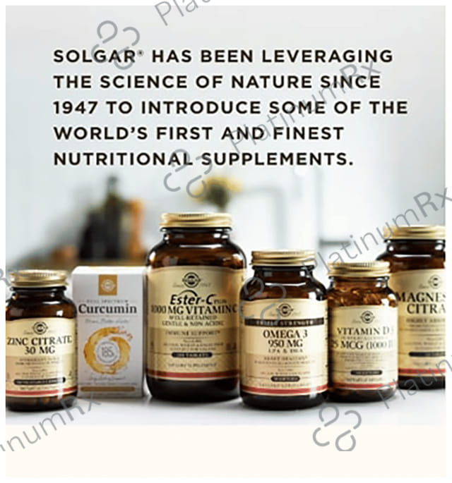 Solgar Reduced L-Glutathione 250mg Vegetable Capsule