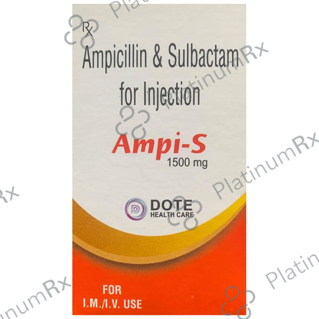 Ampi-S 1500mg Injection
