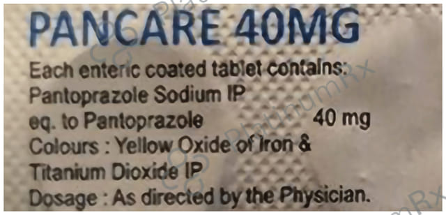 Pancare 40mg Tablet 10s