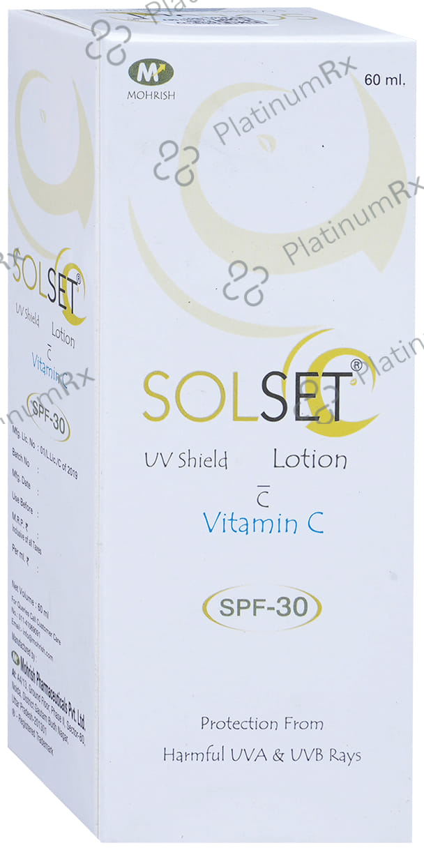 Solset UV Shield SPF 30 Lotion 60ml