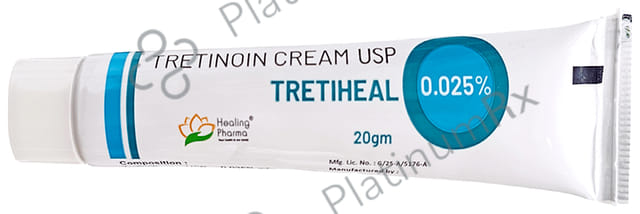 Tretiheal 0.025% Cream 20gm