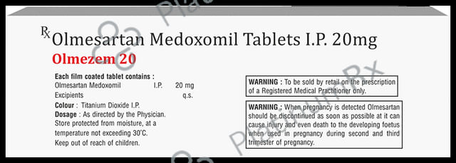 Olmezem 20mg Tablet