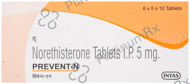 Prevent N 5mg Tablet 10s