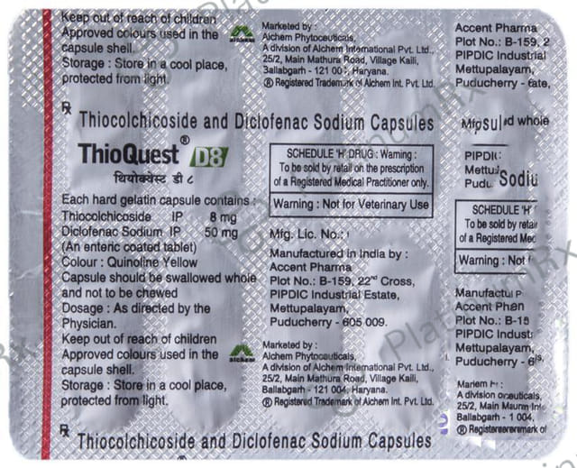 Thioquest D 8 Capsule