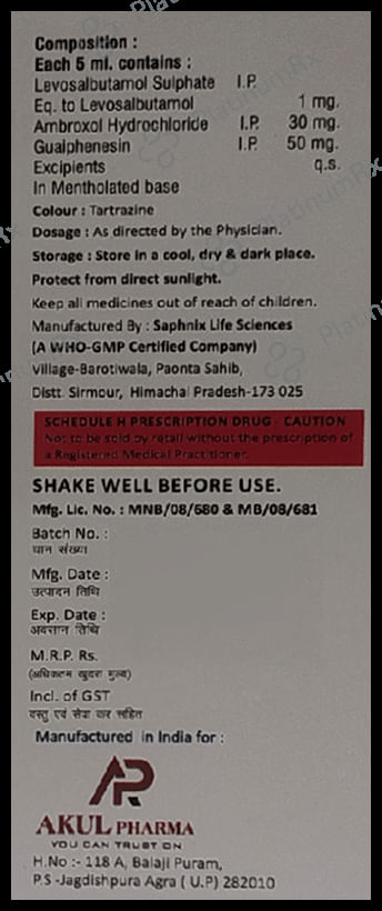 Koffset-LS Syrup Sugar Free