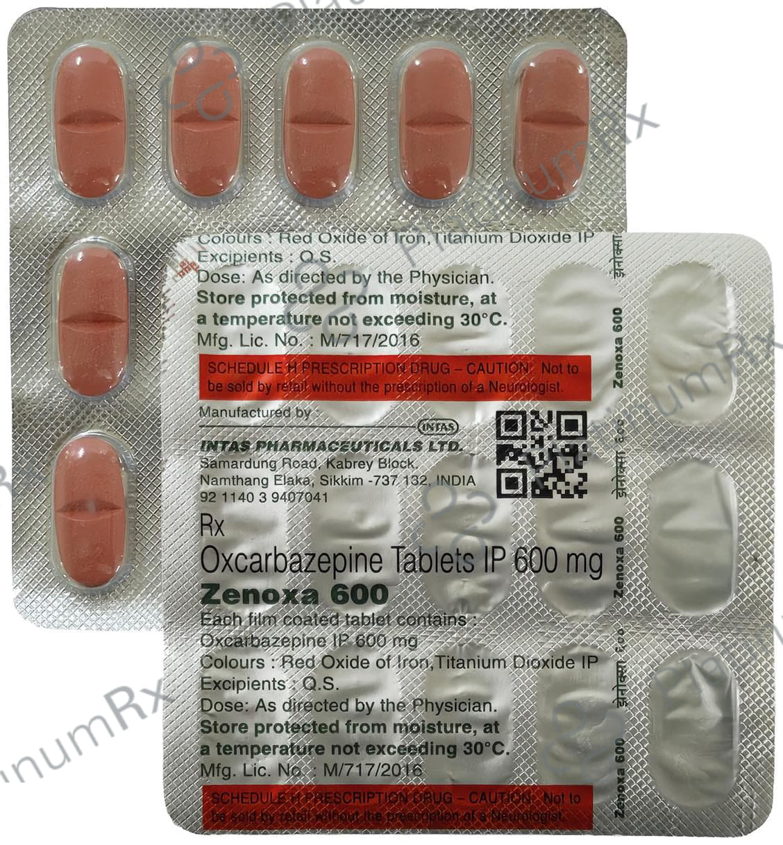 Zenoxa 600mg Tablet 15s