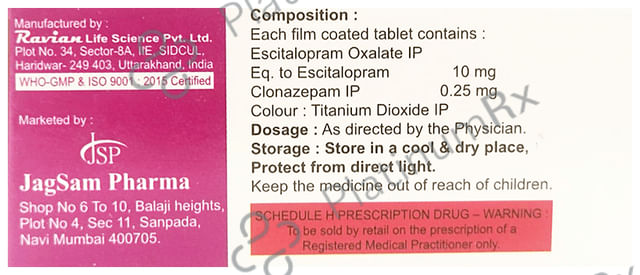 Tricita Lite 0.5/10mg Tablet 10s
