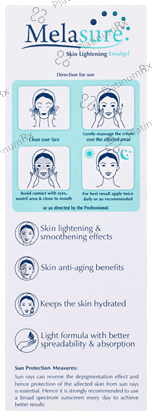 Melasure Skin Lightening Gel 20gm