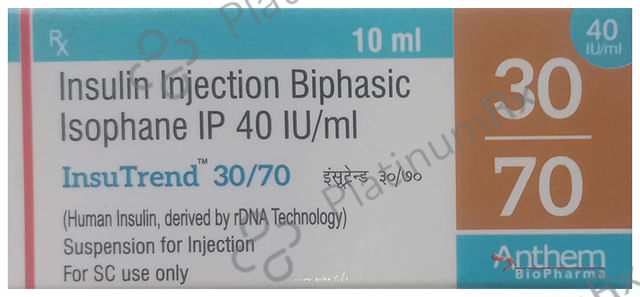 Insutrend 30/70 100IU Injection 10ml