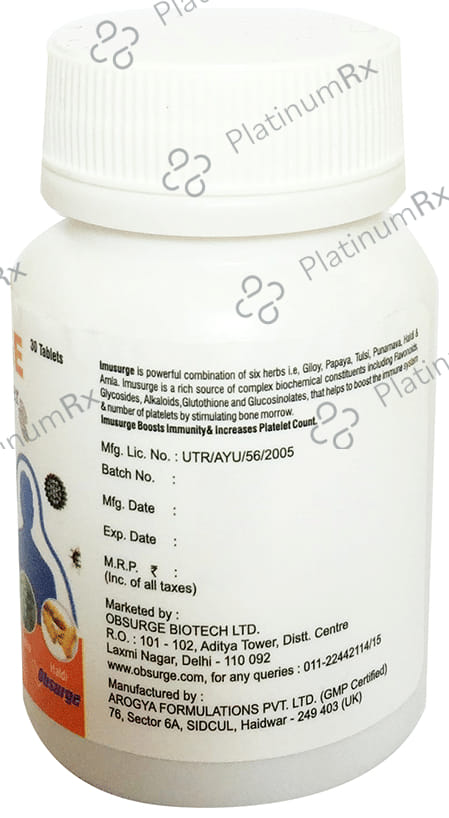 Imusurge Immune Booster Tablet