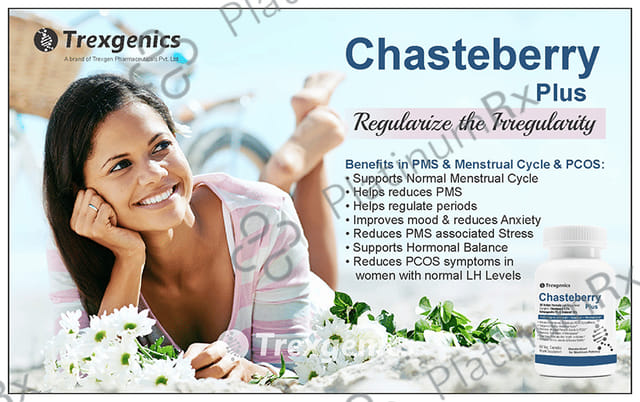 Trexgenics Chasteberry Plus Veg Capsule