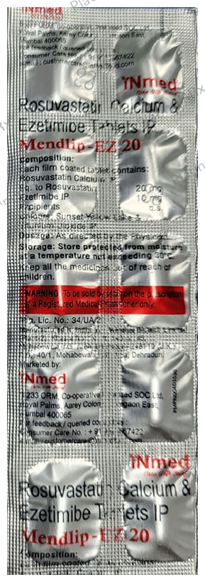 Mendlip-EZ 20 Tablet