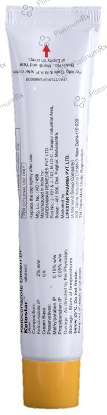 Ketostar 2% Cream 30gm