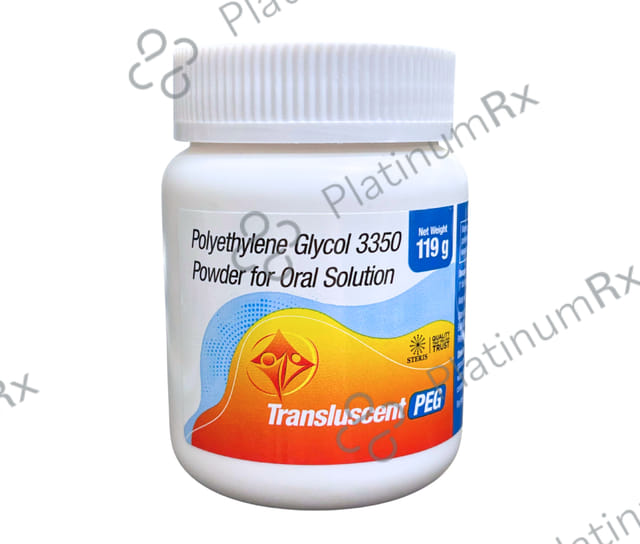 Transluscent 17gm Peg Powder 119gm