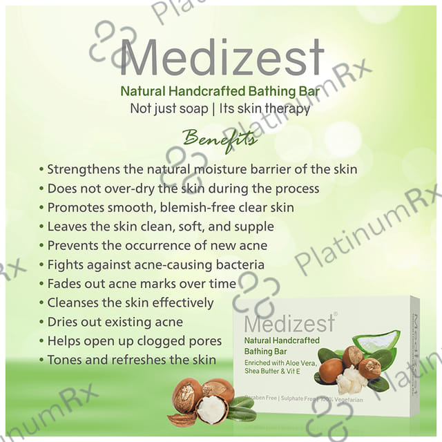 Medizest Bathing Bar (75gm Each) 6 Soap