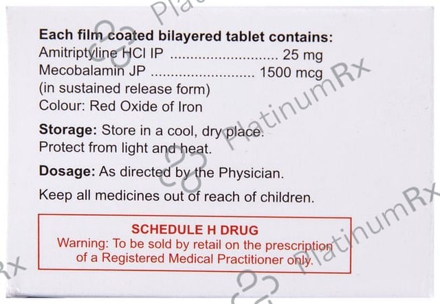 Amnurite 25/1500mcg Tablet SR 10s