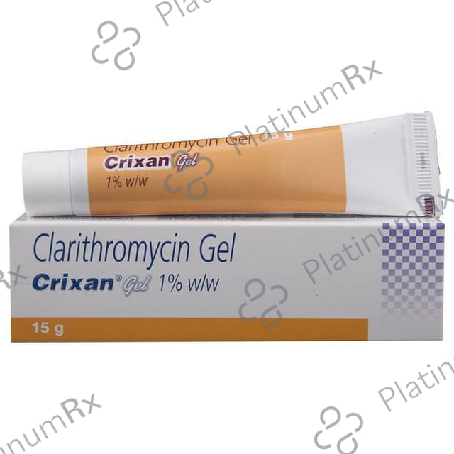 Crixan 1% Gel 15gm