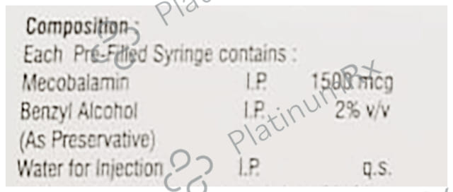 Vyzvit 1500mcg Plus Injection 1ml