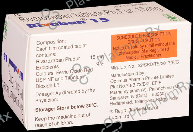 Rivaban 15 Tablet