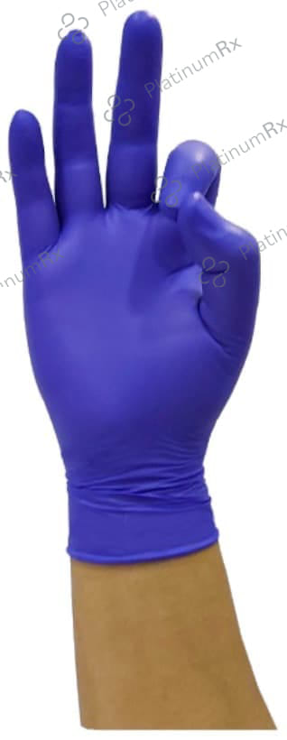 Nulife Triple Safety Powder Free Nitrile Medical Examination Gloves Medium