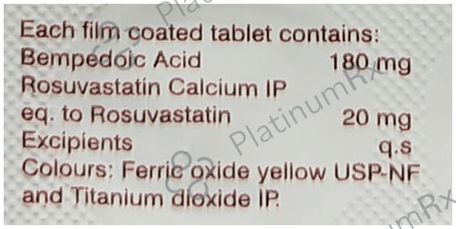 Zyrova B 20/180mg Tablet 10s