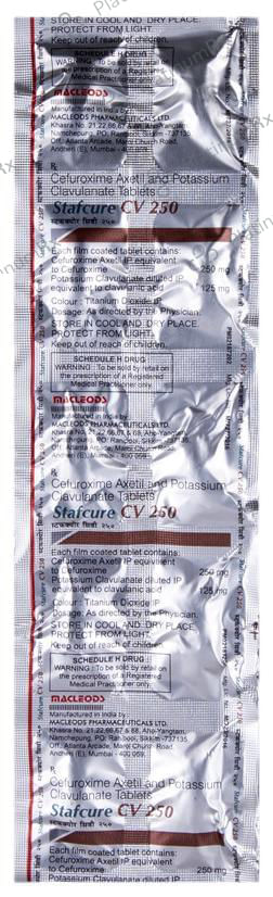 Stafcure CV 250 Tablet